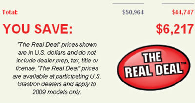 Glastron Deal