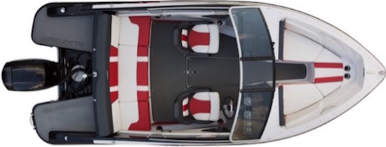 Glastron GTS 180 layout