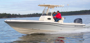 Grady-White 251 Coastal Explorer running