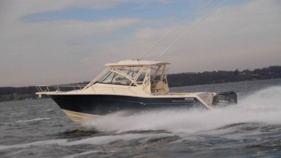 Grady-White Express 330 running shot