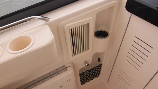 Grady-White Express 330 storage nook