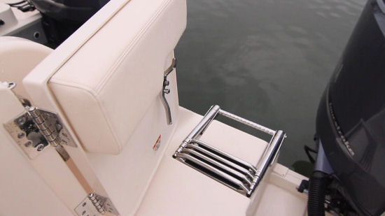 Grady-White Express 330 transom door