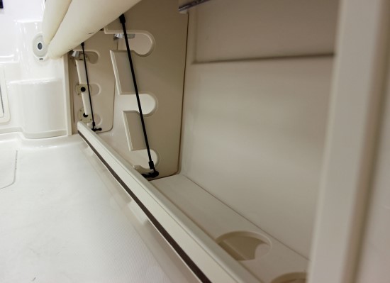 Grady-White Express 370 rod storage