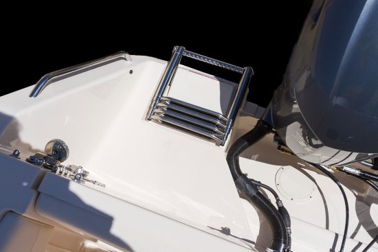 Grady-White Express 370 swim platform