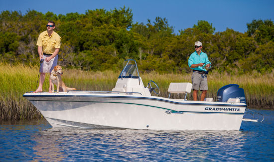 Grady-White Fisherman 180 fishing