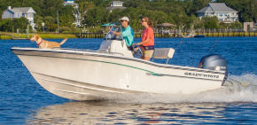 Grady-White Fisherman 180 running