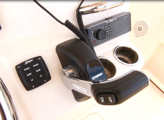 Grady-White Fisherman 216 engine control