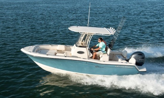 Grady-White Fisherman 216 running