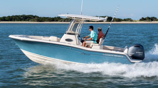 Grady-White Fisherman 216 running