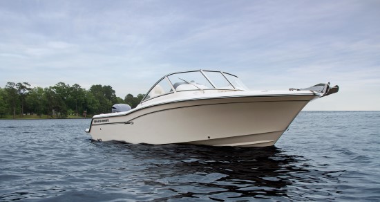 Grady-White Freedom 235 idle shot