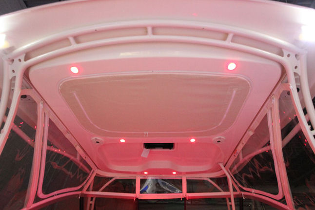 Grady-White Freedom 335 tri colored led lights