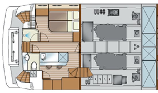 Hampton Yachts Endurance 720 Skylounge LRC