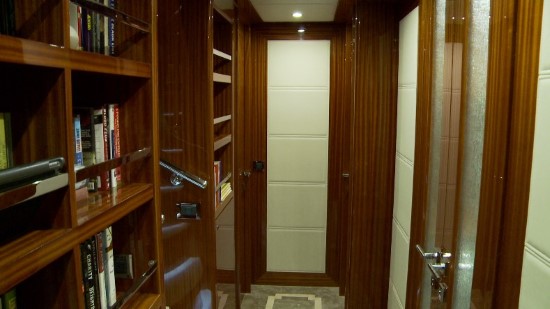 Hargrave 116 Raised Pilothouse book cases