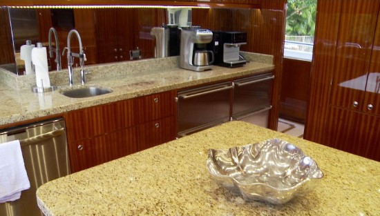 Hargrave 116 Raised Pilothouse food prep