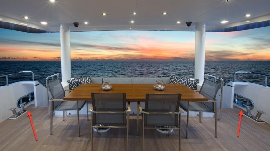 Hargrave 95 aft deck