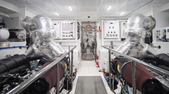 Hargrave 95 engine room