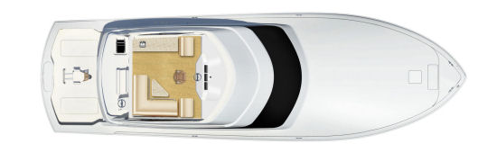 Hatteras GT 70 enclosed fly bridge