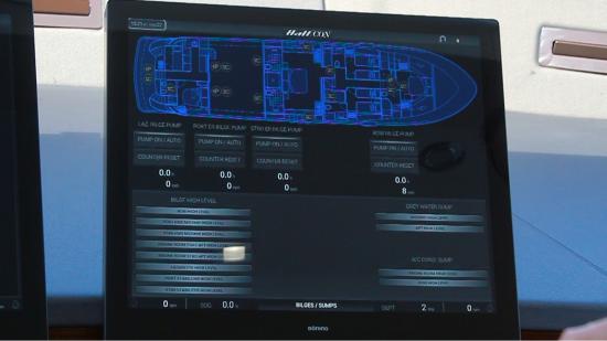 Hatteras HattCON bilge pumps