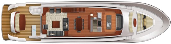 Hatteras M90 Panacera layout