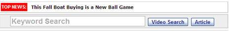 Keyword Search Bar