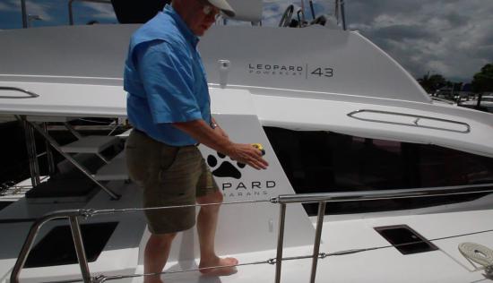 Leopard 43 PC bow rails