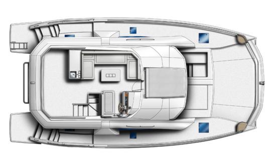 Leopard 43 PC flying bridge