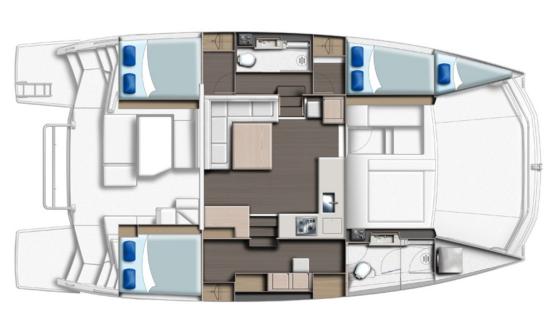 Leopard 43 PC layout