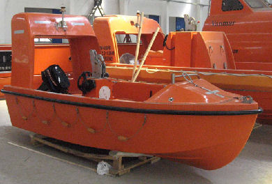 13-ft life raft