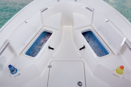 Mako 204 CC fishboxes