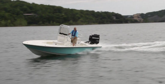 Mako 21 LTS running shot