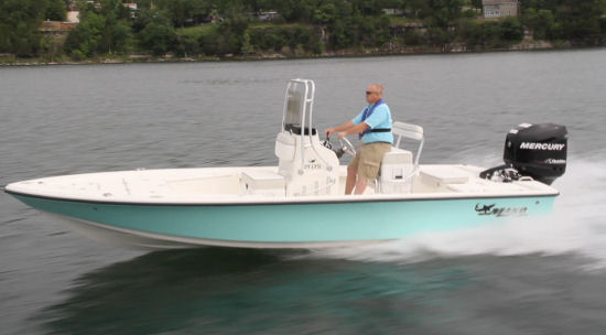 Mako 21 LTS running shot