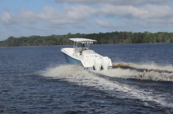 Mako 284 CC auto trim