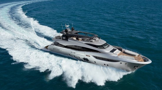 Monte Carlo Yachts 105 running shot