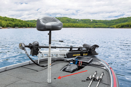 Nitro Z21 removable fishing chair