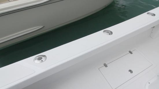 Ocean Runner 29 Center Console covering boards