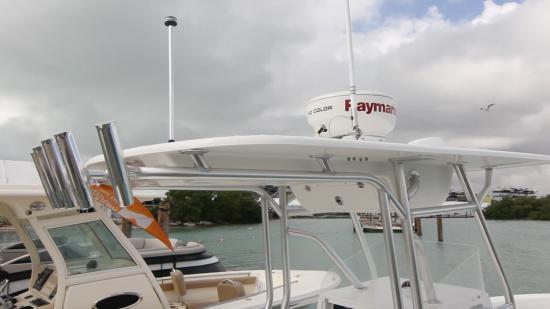 Ocean Runner 29 Center Console hard top