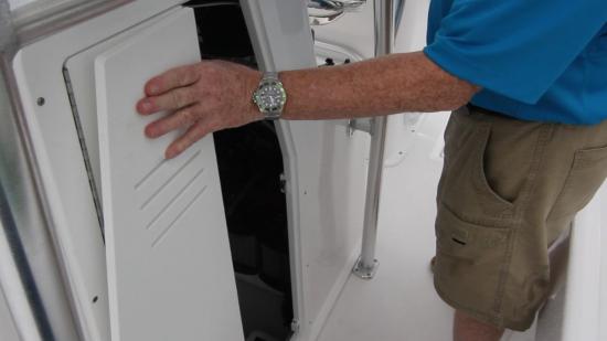 Ocean Runner 29 Center Console access