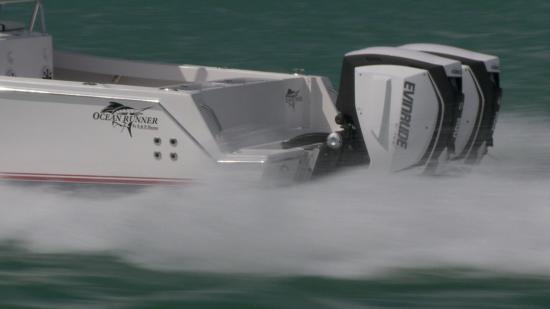 Ocean Runner 29 Center Console running