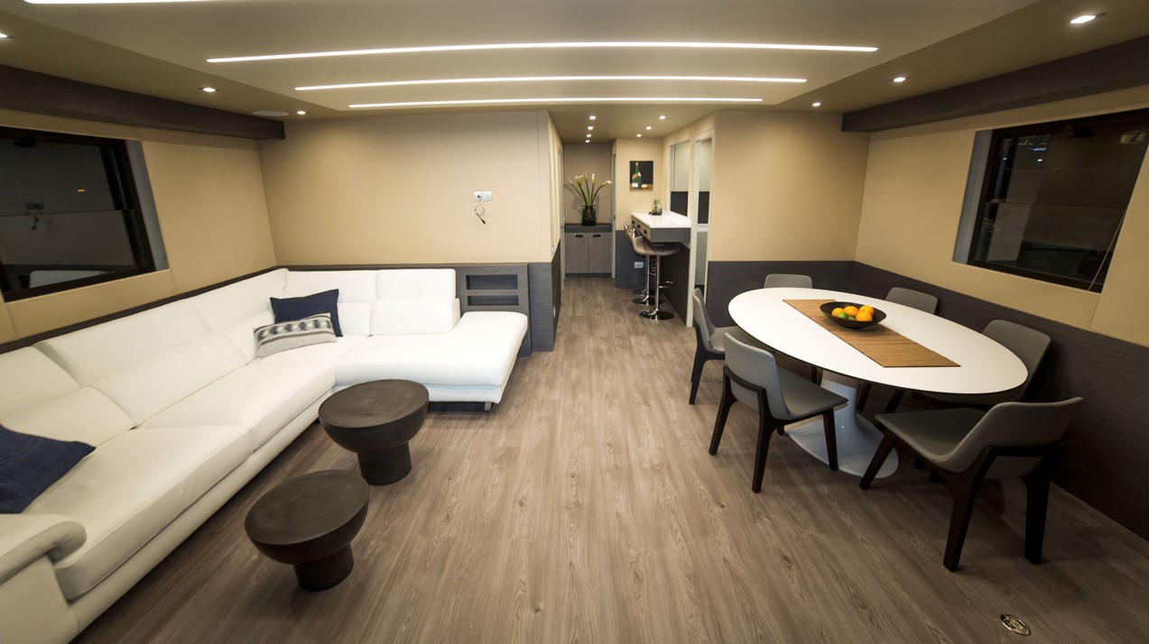 Overblue Delivers Superyacht Spaces in 48 Feet