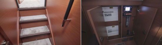 Prestige Yachts 420 Companionway