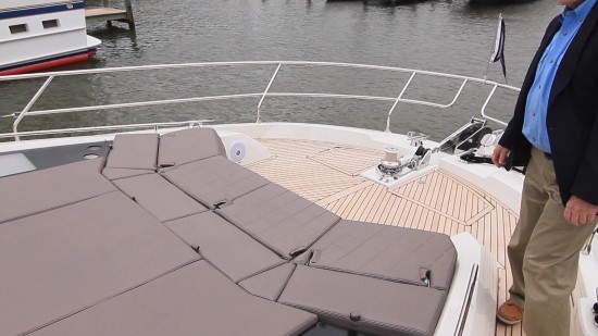 Prestige 630 enlarged sun pad