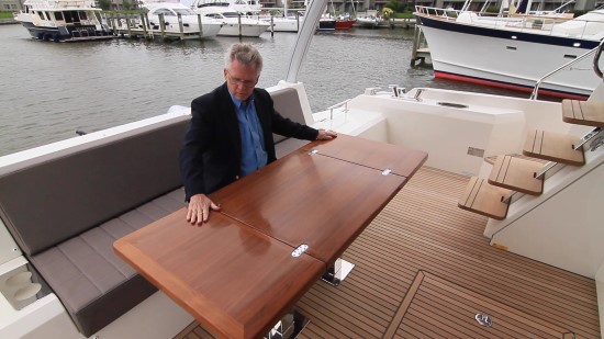 Prestige 630 table opened