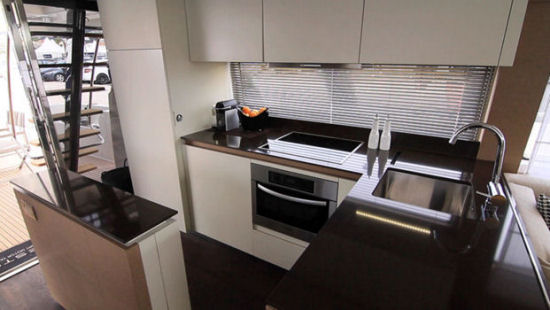 Prestige Yachts 680 galley