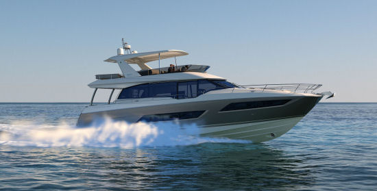Prestige Yachts 680 running shot