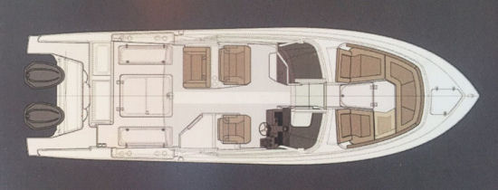 Pursuit DC 295 deck plan