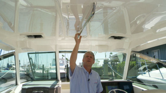 Pursuit DC 295 grab rail