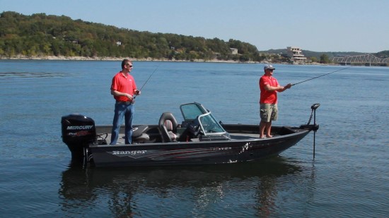 Ranger Boats VS1782 fishing