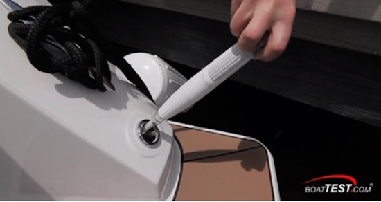 Regal 26 Express shower