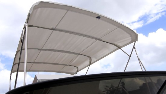 Regal 42 Fly bimini top