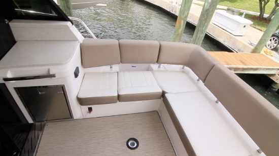 Regal 42 Fly outdoor galley